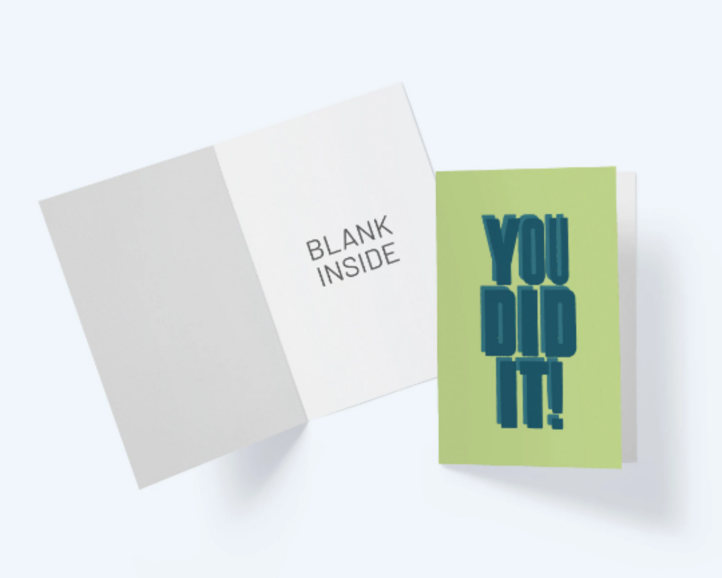 You Did It! - Congratulations Greeting Card