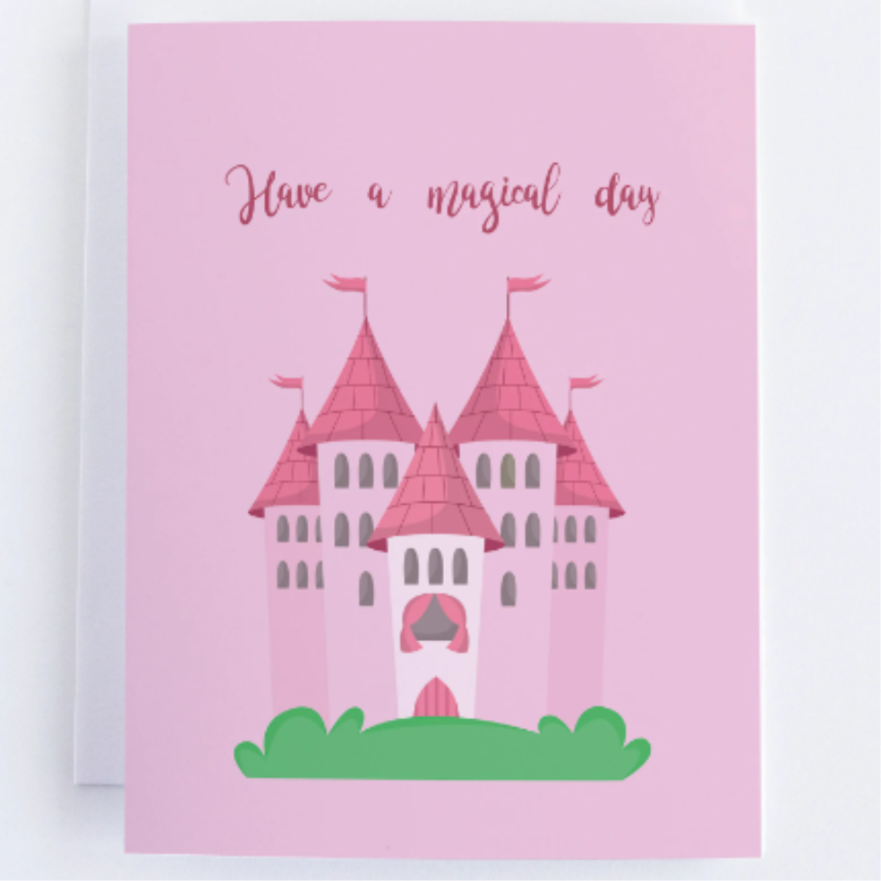 Have A Magical Day - Princess Kids Birthday Greeting Card