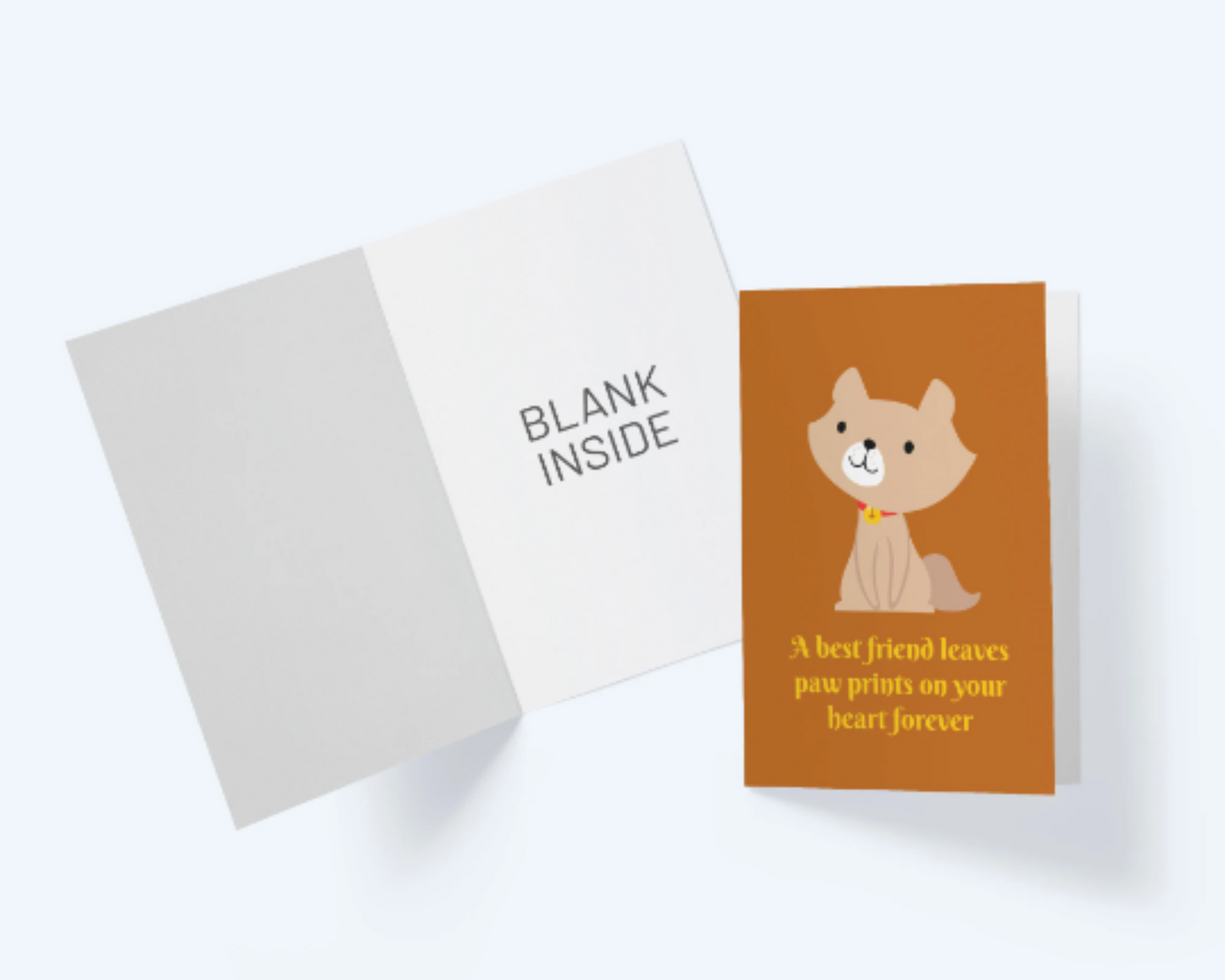 Pet Sympathy Greeting Card: Pet Loss Card