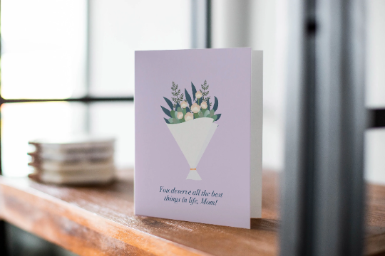 You Deserve All The Best Things In Life, Mom! Mother's Day Greeting Card