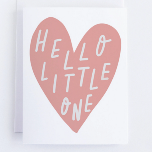 Baby Shower Cards: Hello Little One