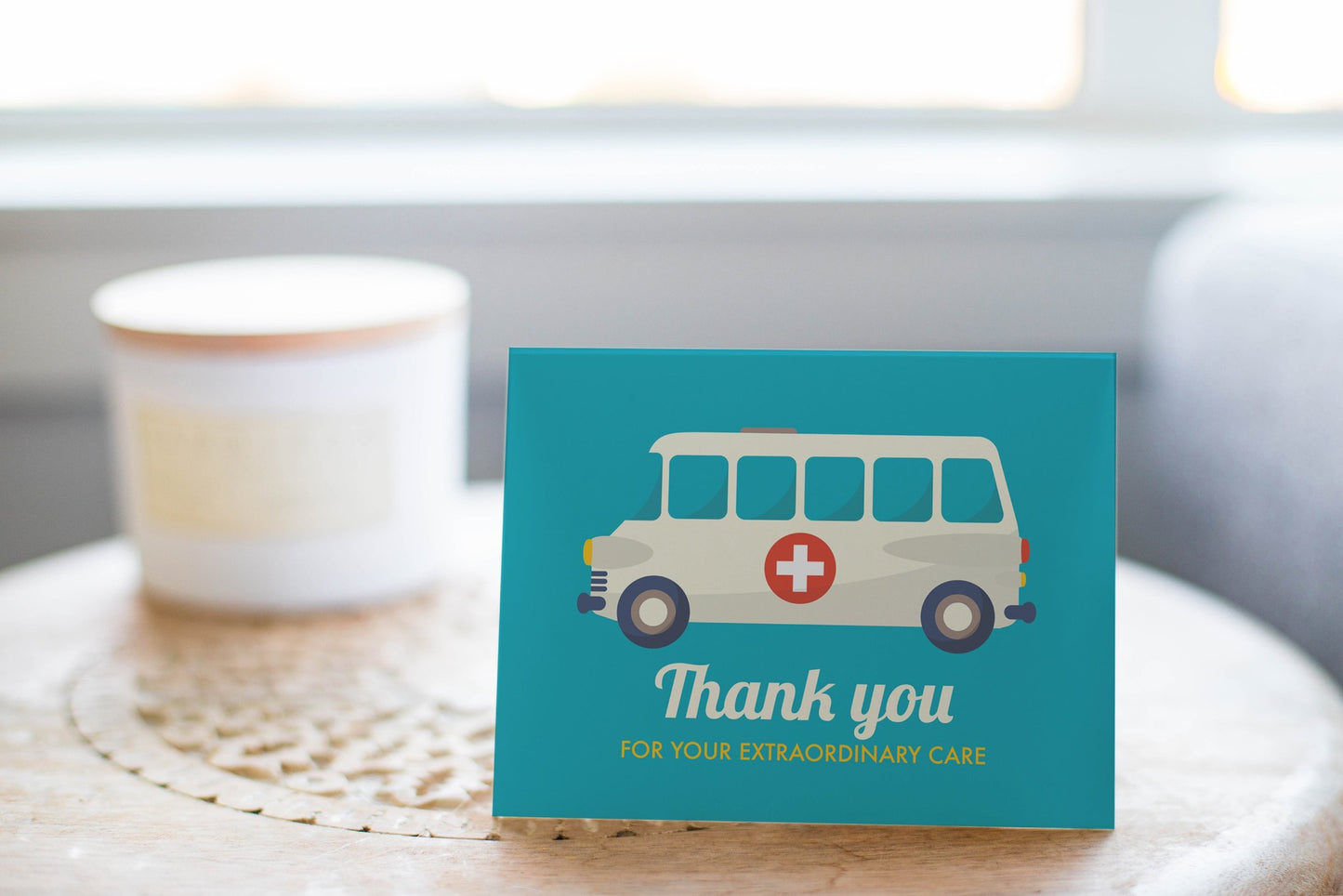 Thank You For Your Extraordinary Care - Frontline Workers Cards.