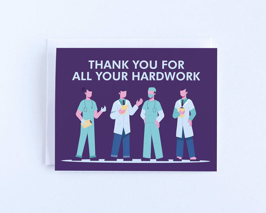 Thank You For All Your Hard Work.