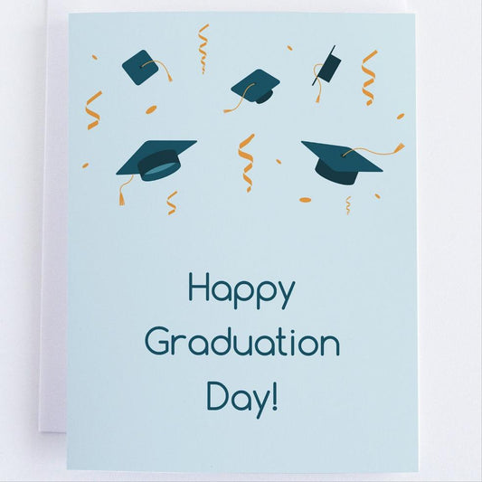 Happy Graduation Day! Congratulations Greeting Card.