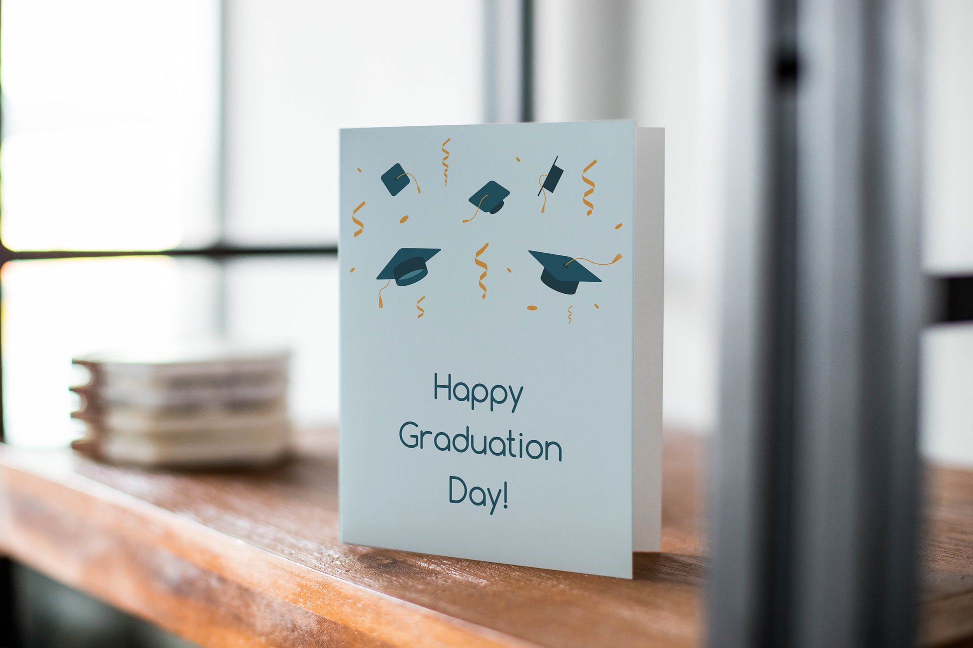 Happy Graduation Day! Congratulations Greeting Card.