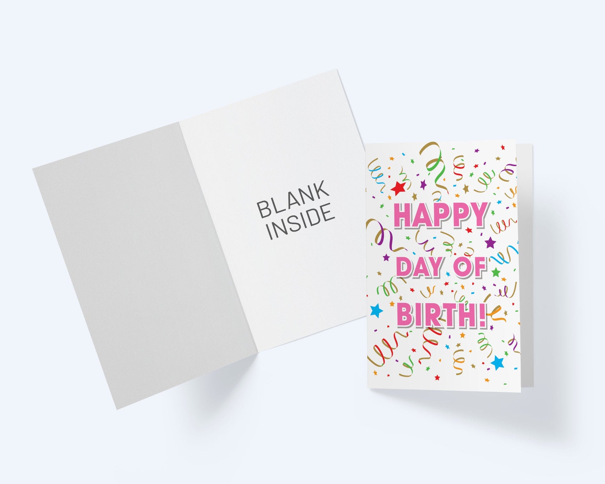 Happy Day of Birth Greeting Card- Birthday Card For Kids.