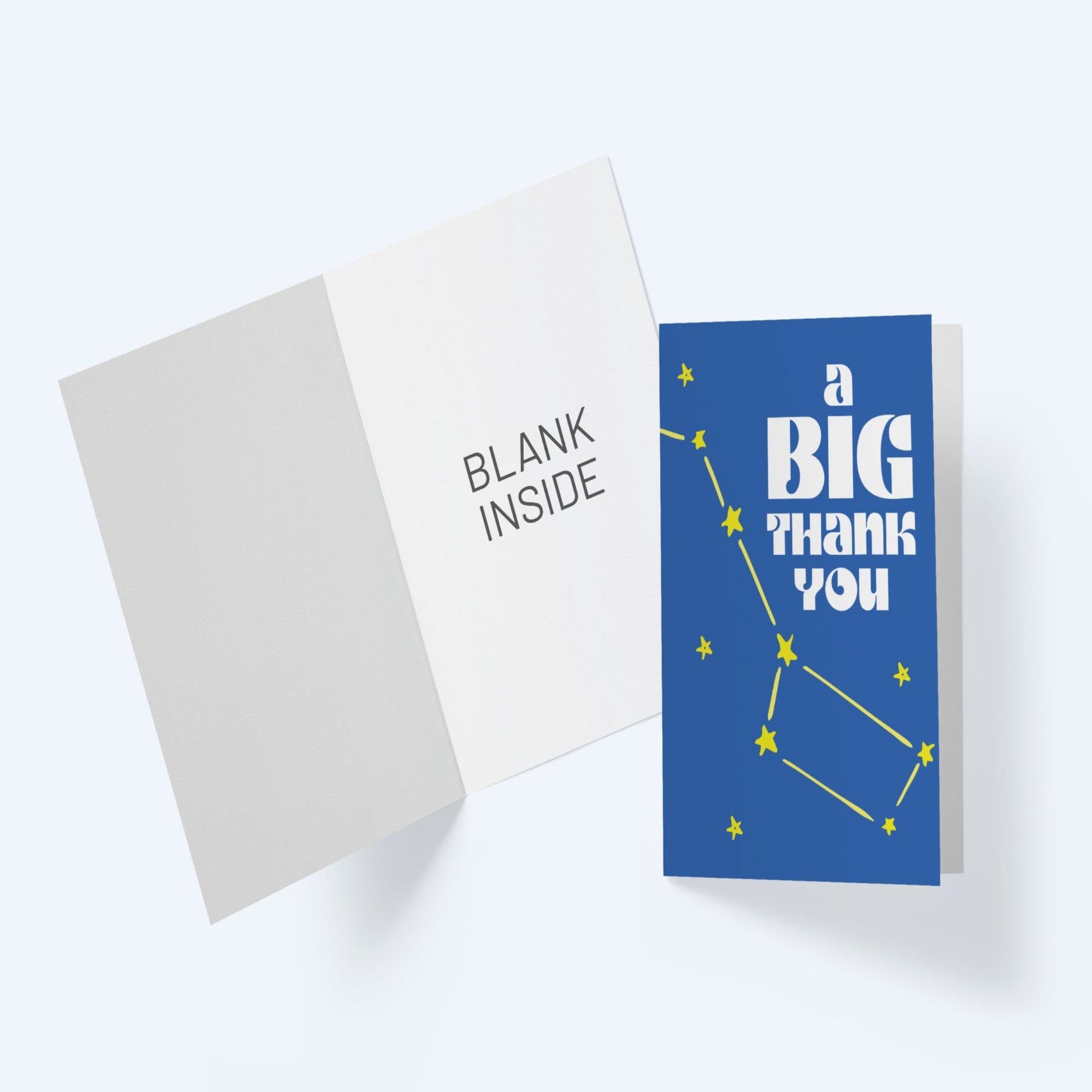 A Big Thank You - Thank You Greeting Card.