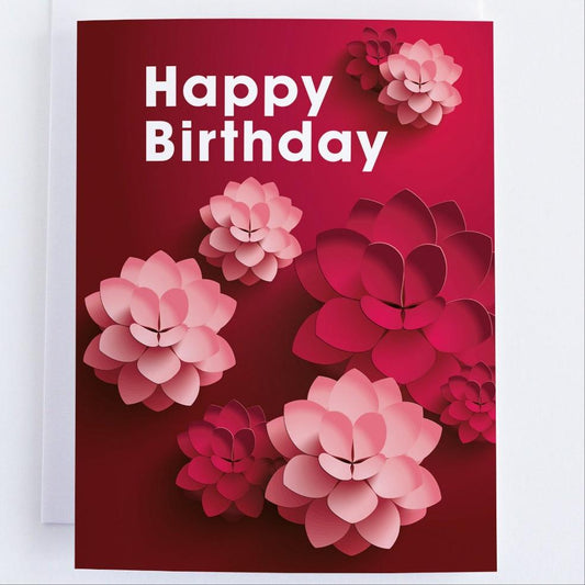 Floral Birthday Card For Everyone.