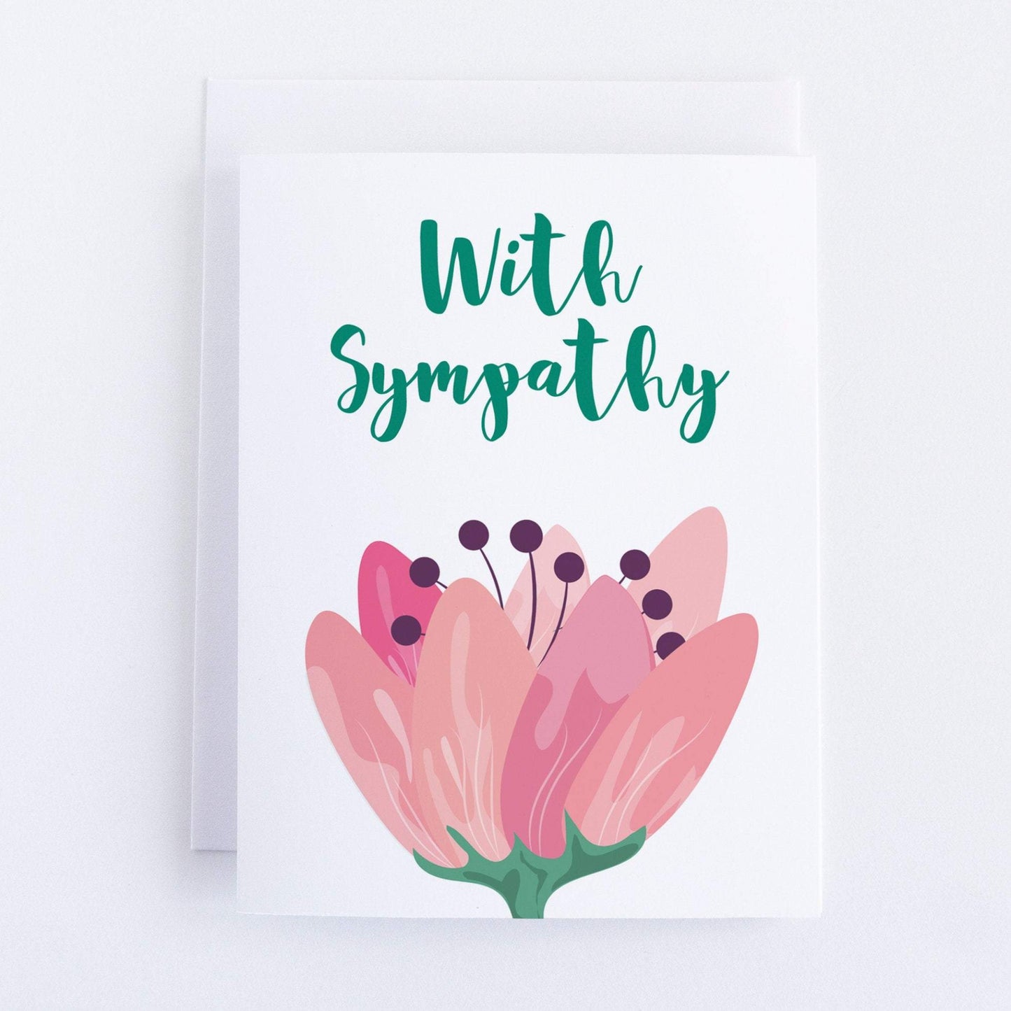With Sympathy.