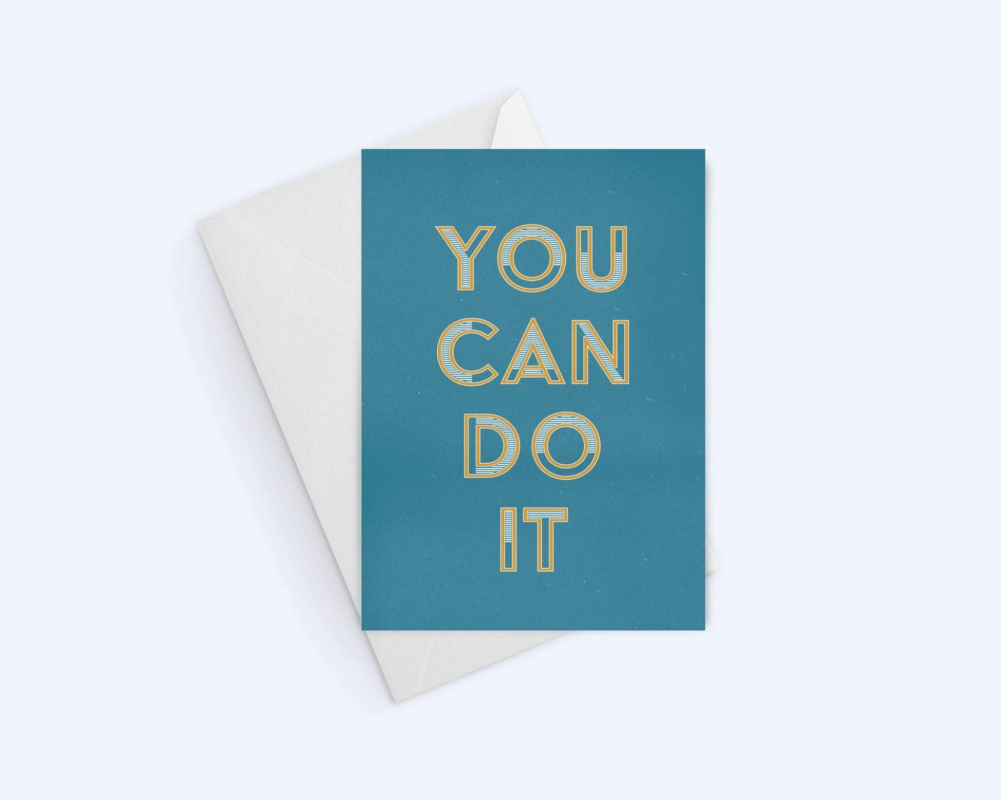 You can do it!: Encouragement Greeting Card.