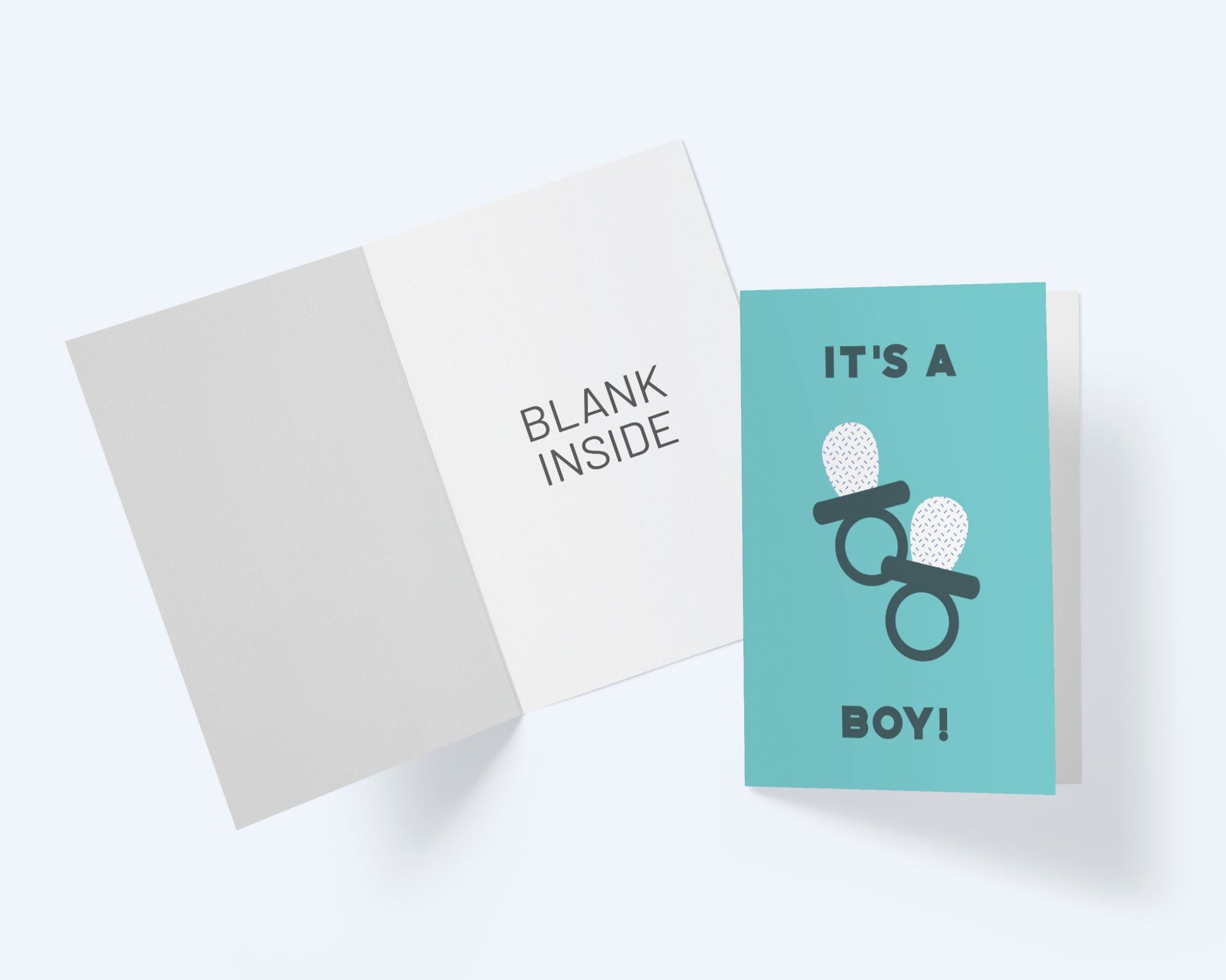 It's a Boy! New Baby - Baby Shower Greeting Card.
