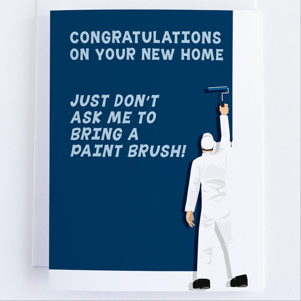 Congrats On The New Home! - Greeting Card.