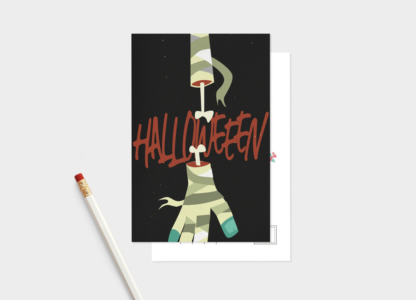 Social Distanced Halloween Postcard Pack.