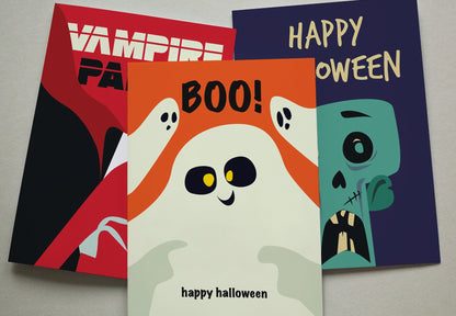 Social Distanced Halloween Postcard Pack.