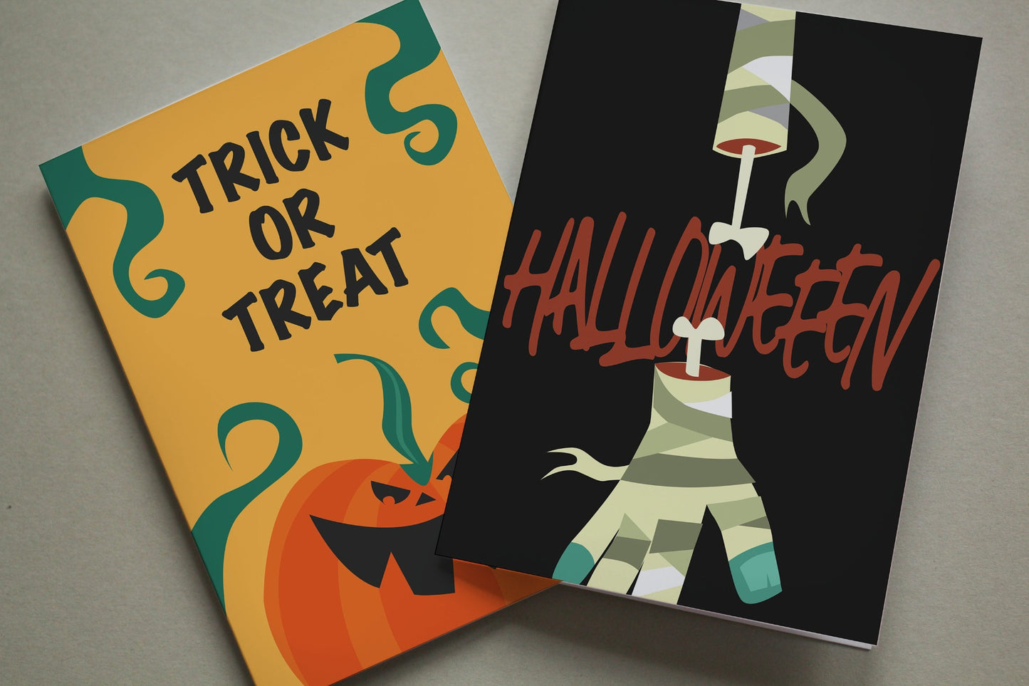 Social Distanced Halloween Postcard Pack.