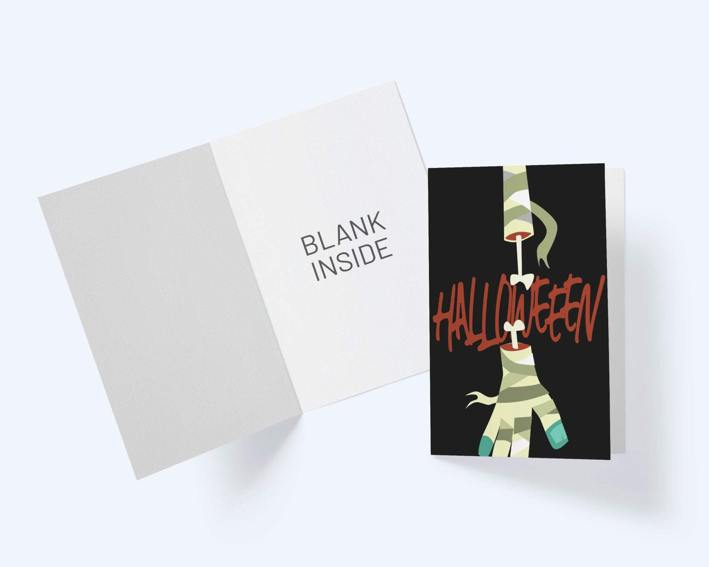 Personalized Happy Halloween Card.