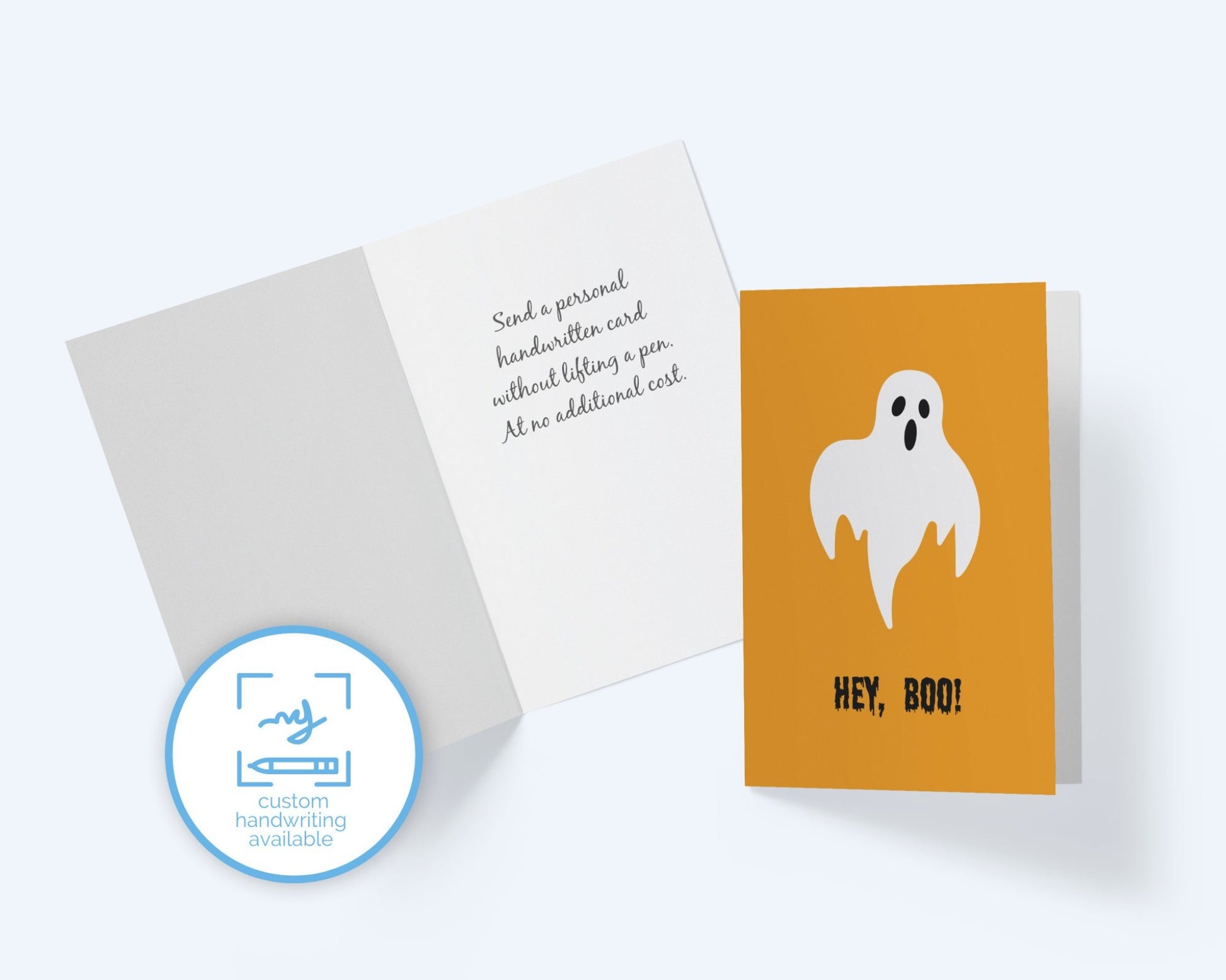 Happy Halloween Card: Hey Boo To You!!.