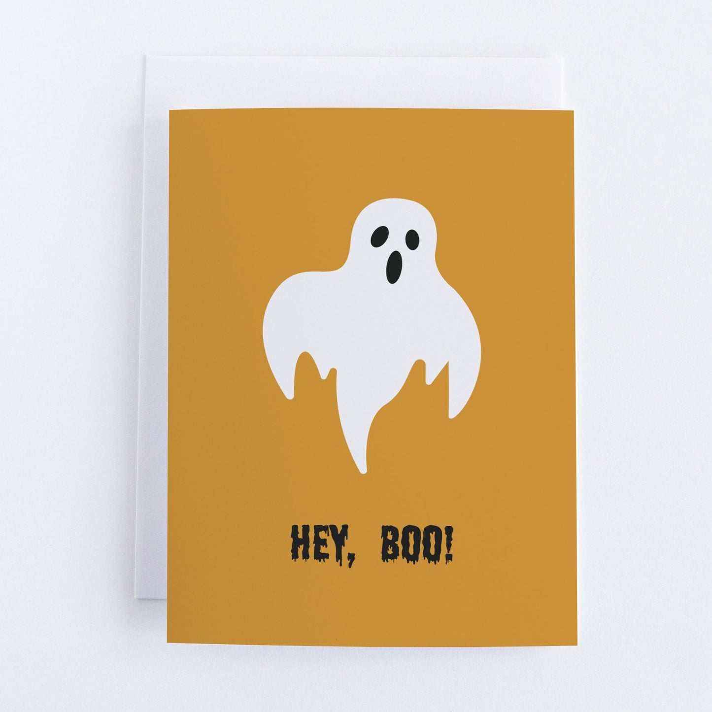 Happy Halloween Card: Hey Boo To You!!.