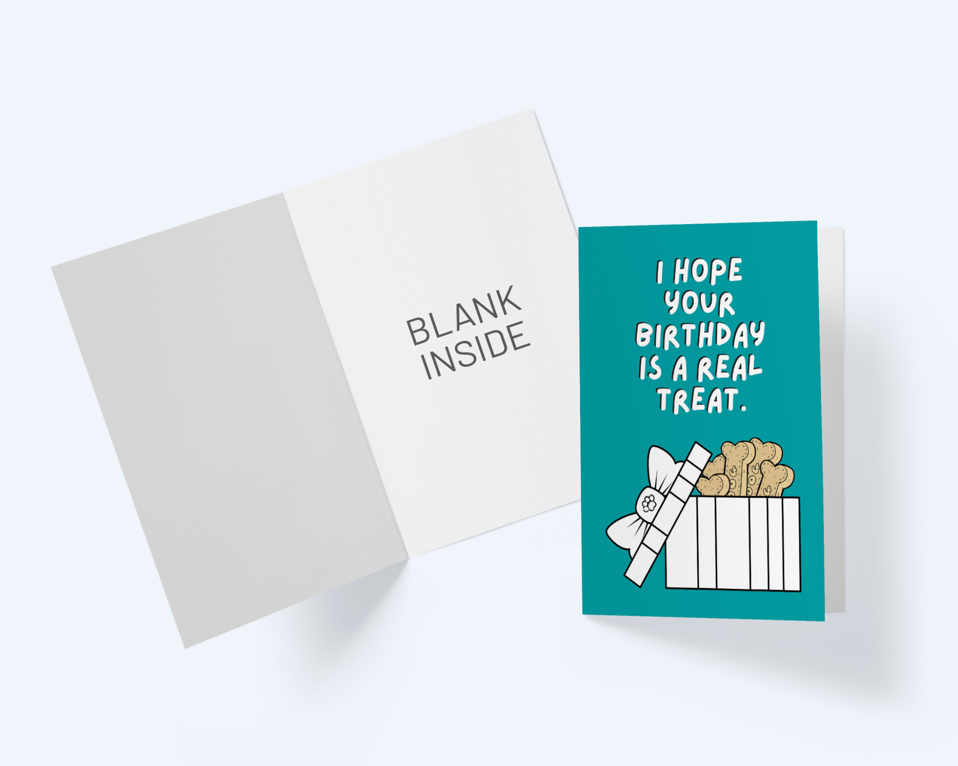 Birthday Greeting Card: I Hope Your Birthday Is A Real Treat.