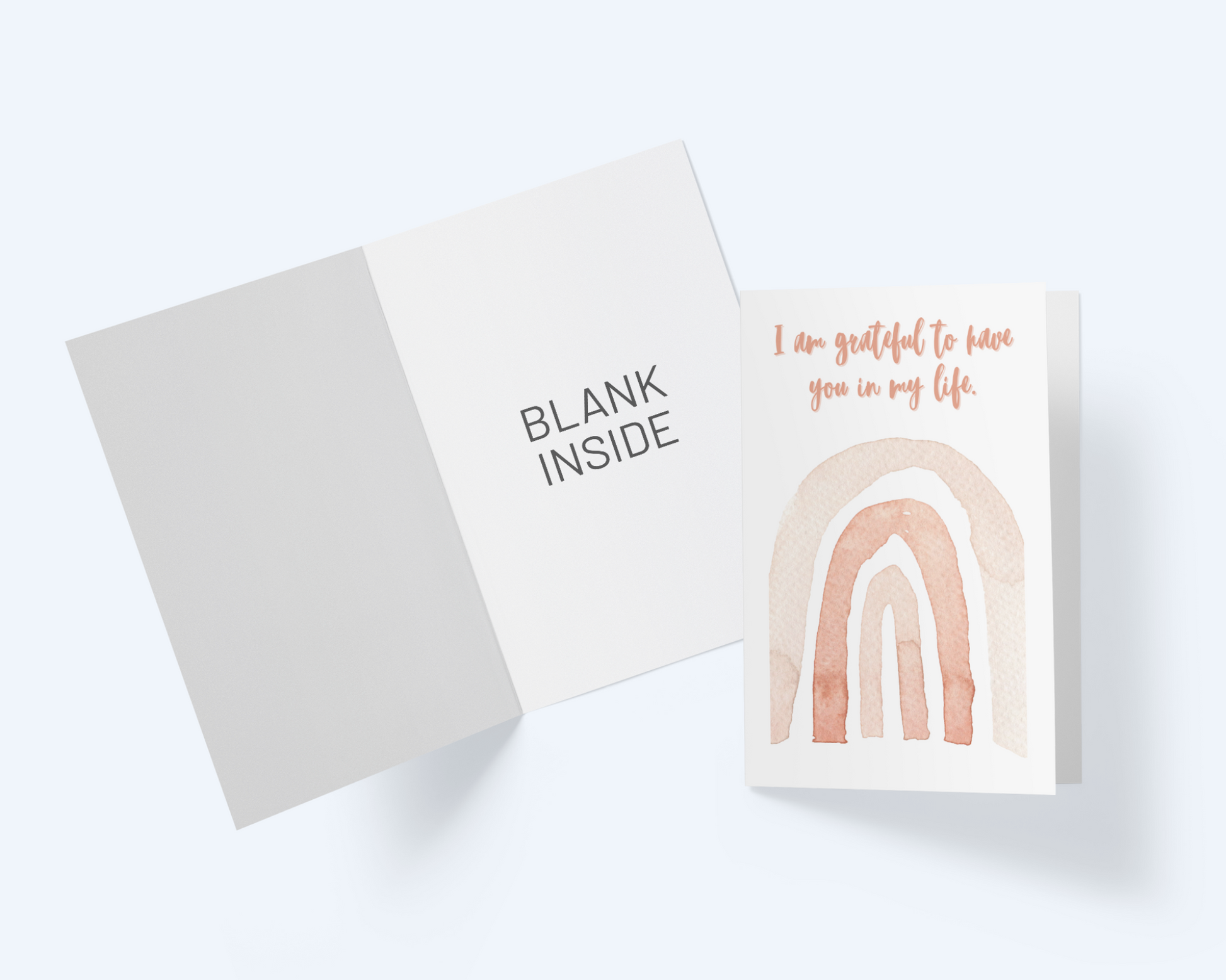 I Am Grateful To Have You In My Life - Greeting Card - Grateful For You Note Card.