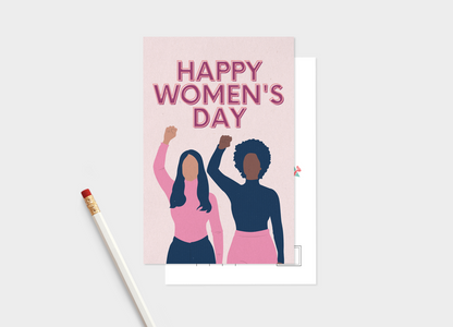 Solidarity Women's Day Postcard Pack Of 5 Or 10.