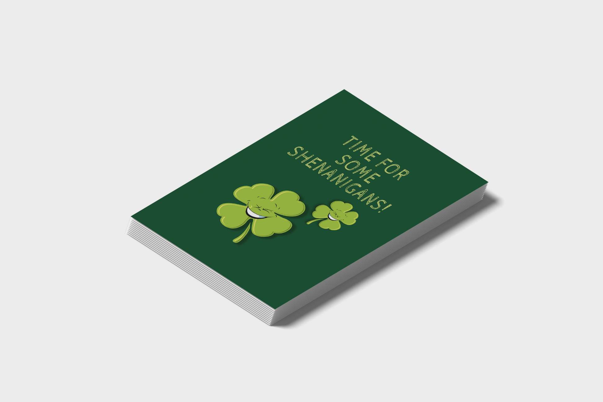 Time For Some Shenanigan's Postcard Bundle: Pack Of 5 or 10 Postcards.