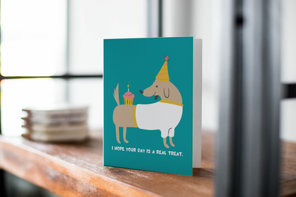 Birthday Greeting Card For Dog Lovers.