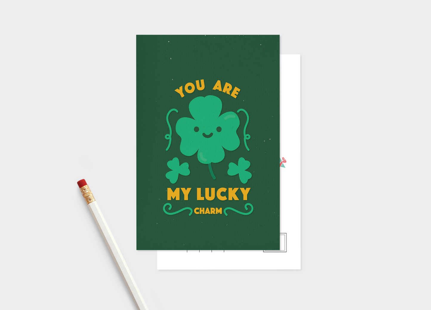 Lucky To Have You Postcards - Pack Of 5 Or 10 Postcards.