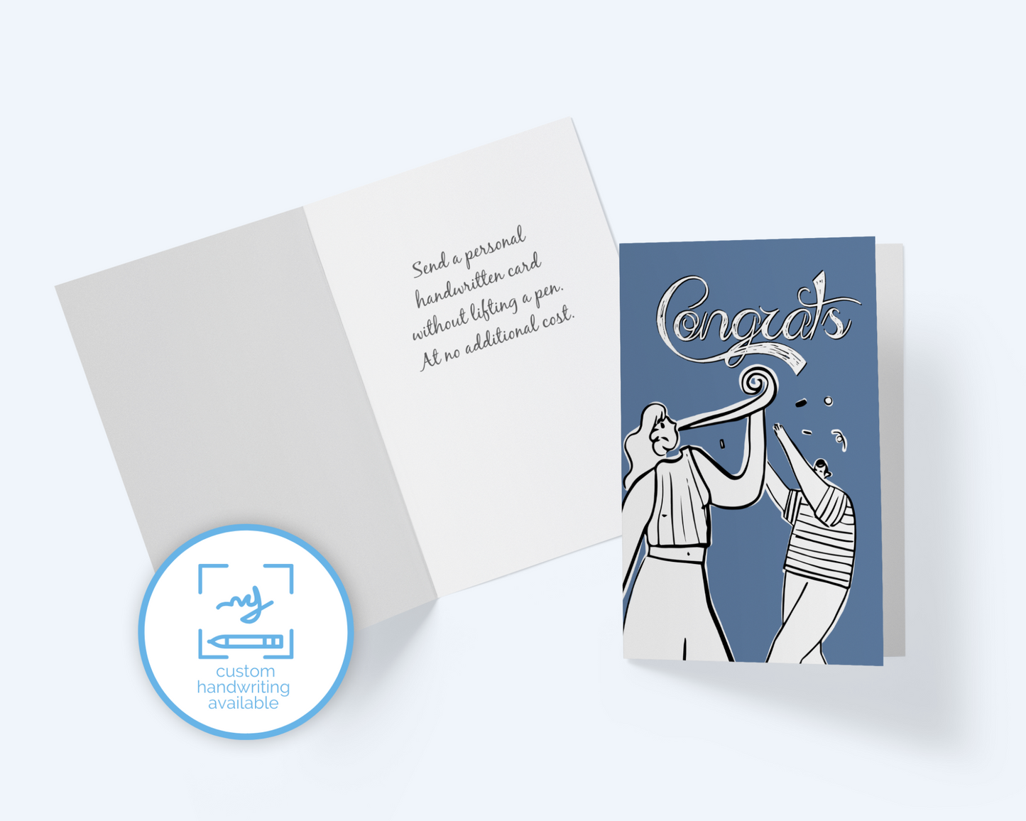 Congrats, Congratulations Card Greeting Card.