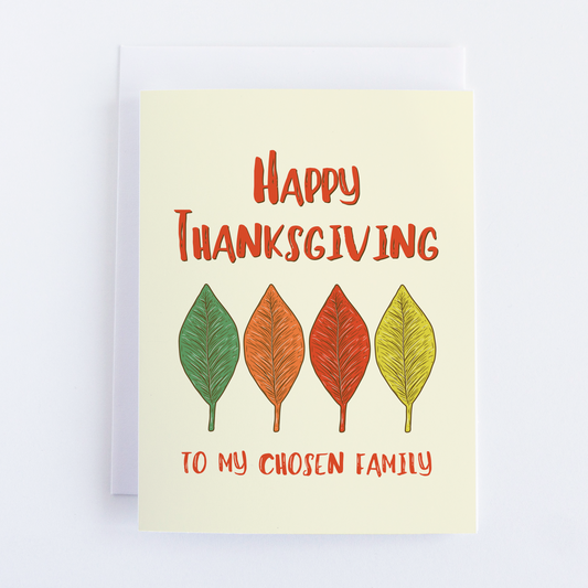 Happy Thanksgiving, Greeting Cards, Thanksgiving Note Card, LBGTQ Cards.