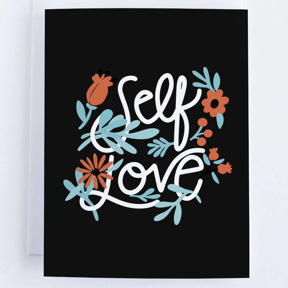 Self Love - Thinking Of You Greeting Card.