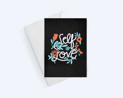 Self Love - Thinking Of You Greeting Card.