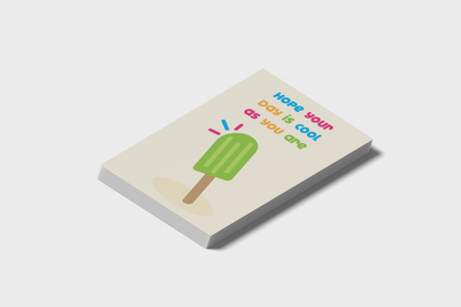 A Birthday As Cool As You Postcard Pack Of 5 Or 10.