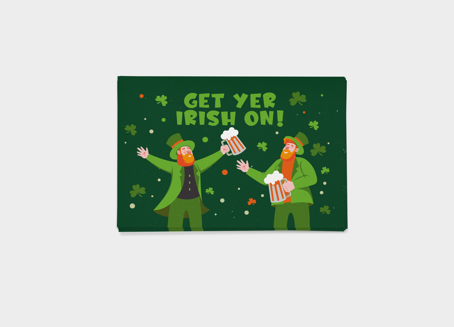 Get Yer Irish On! Postcard Bundle: Pack Of 5 or 10 Postcards.