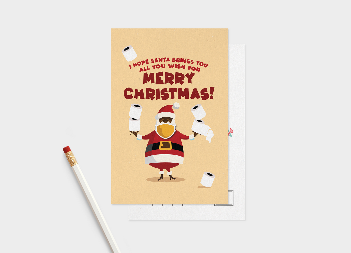 Christmas Wishes Postcards Bundle (5 or 10 Postcards).