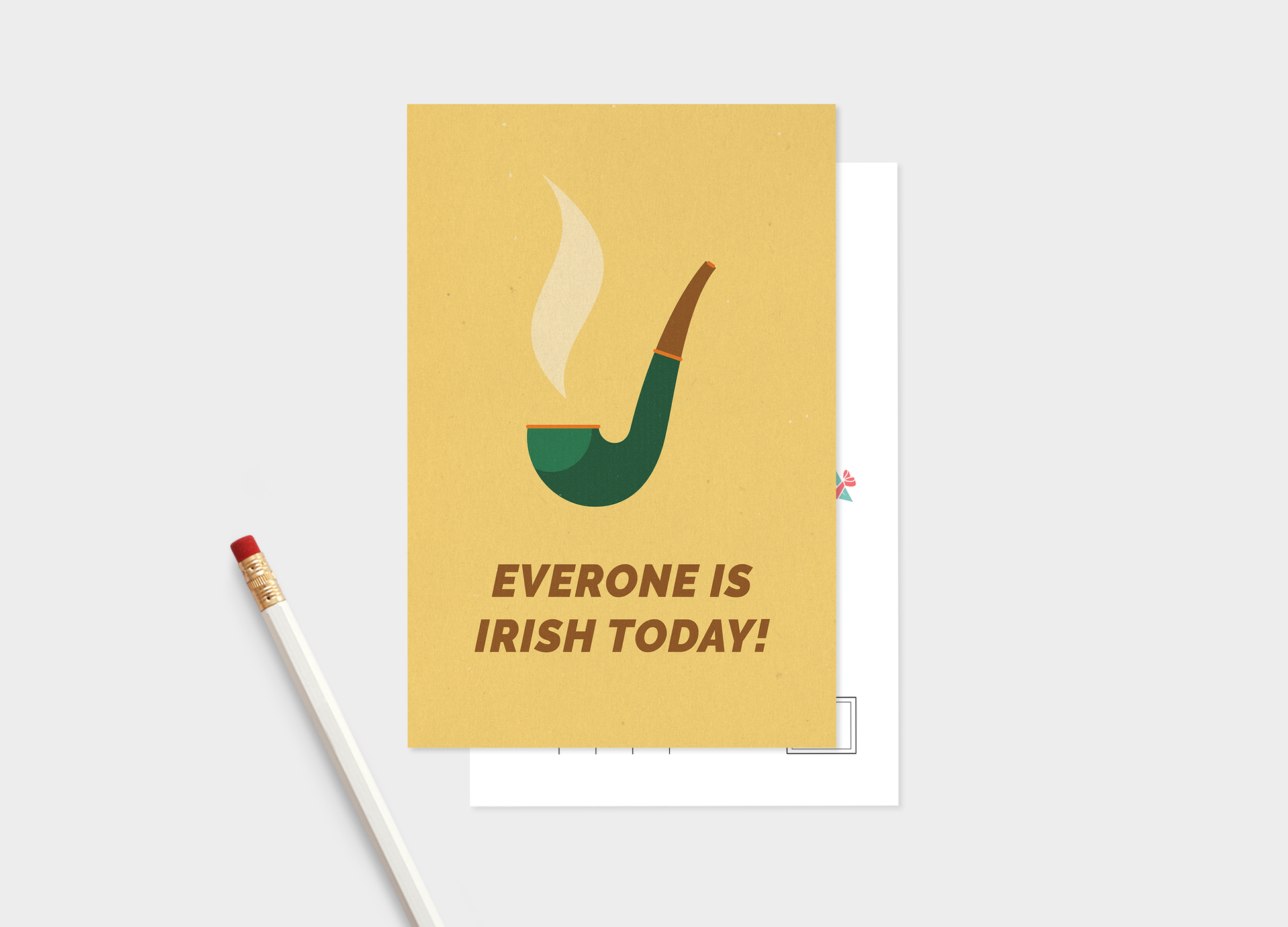 Leprechaun Mischief Postcard Pack of 5 or 10 Postcards.