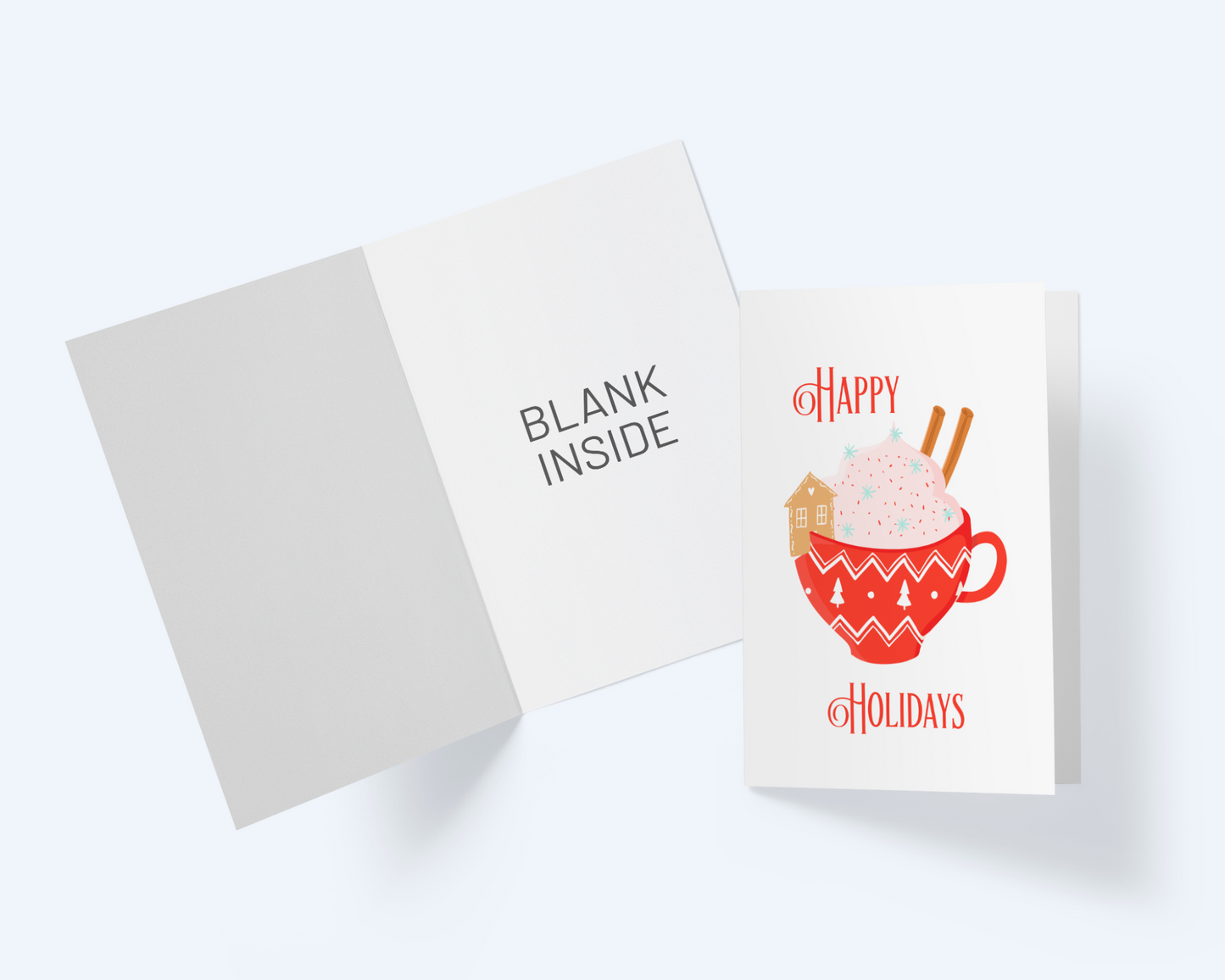 Happy Holidays Greeting Card, Greeting Card For The Holidays.