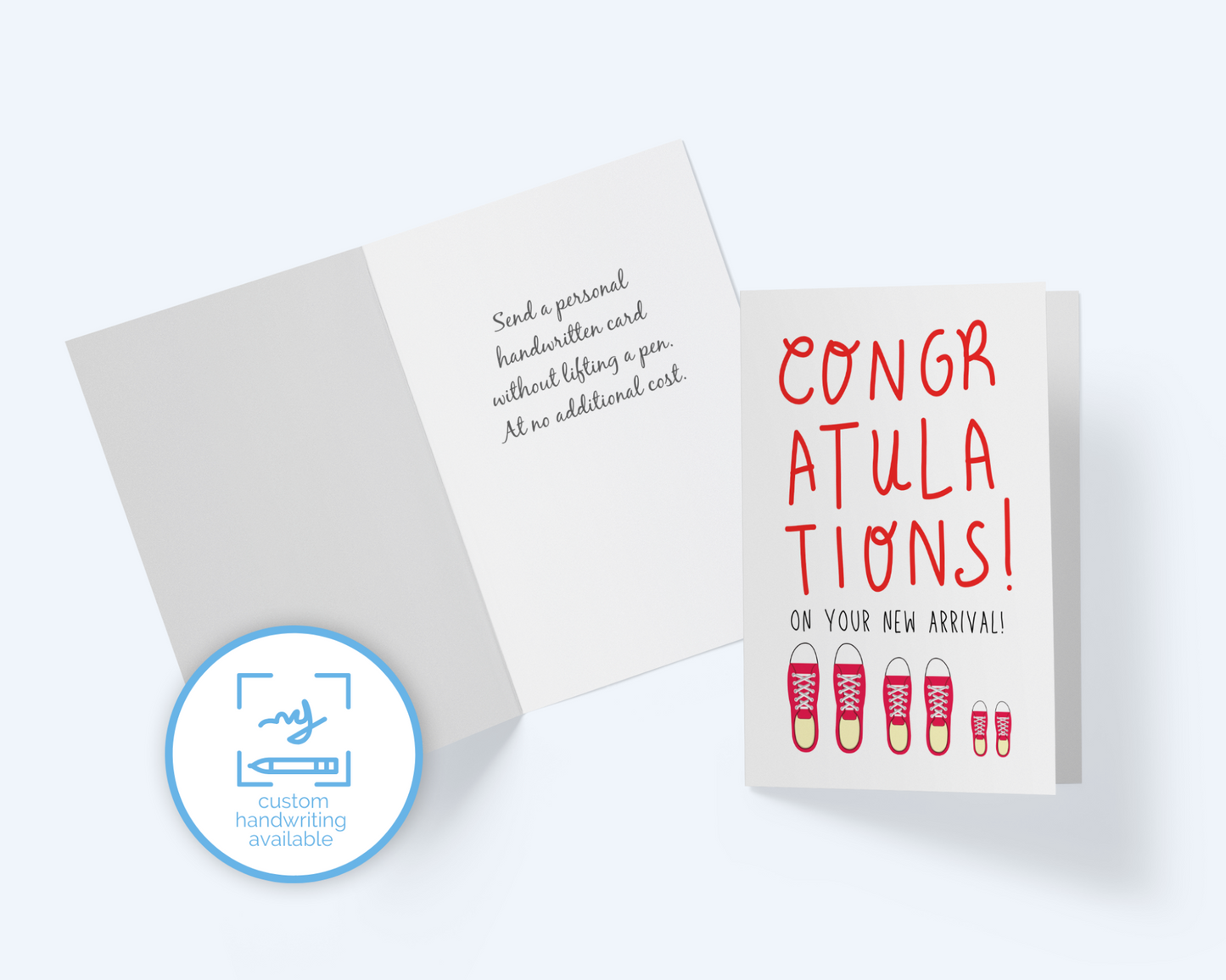 Congratulations On Your New Arrival Greeting Card.