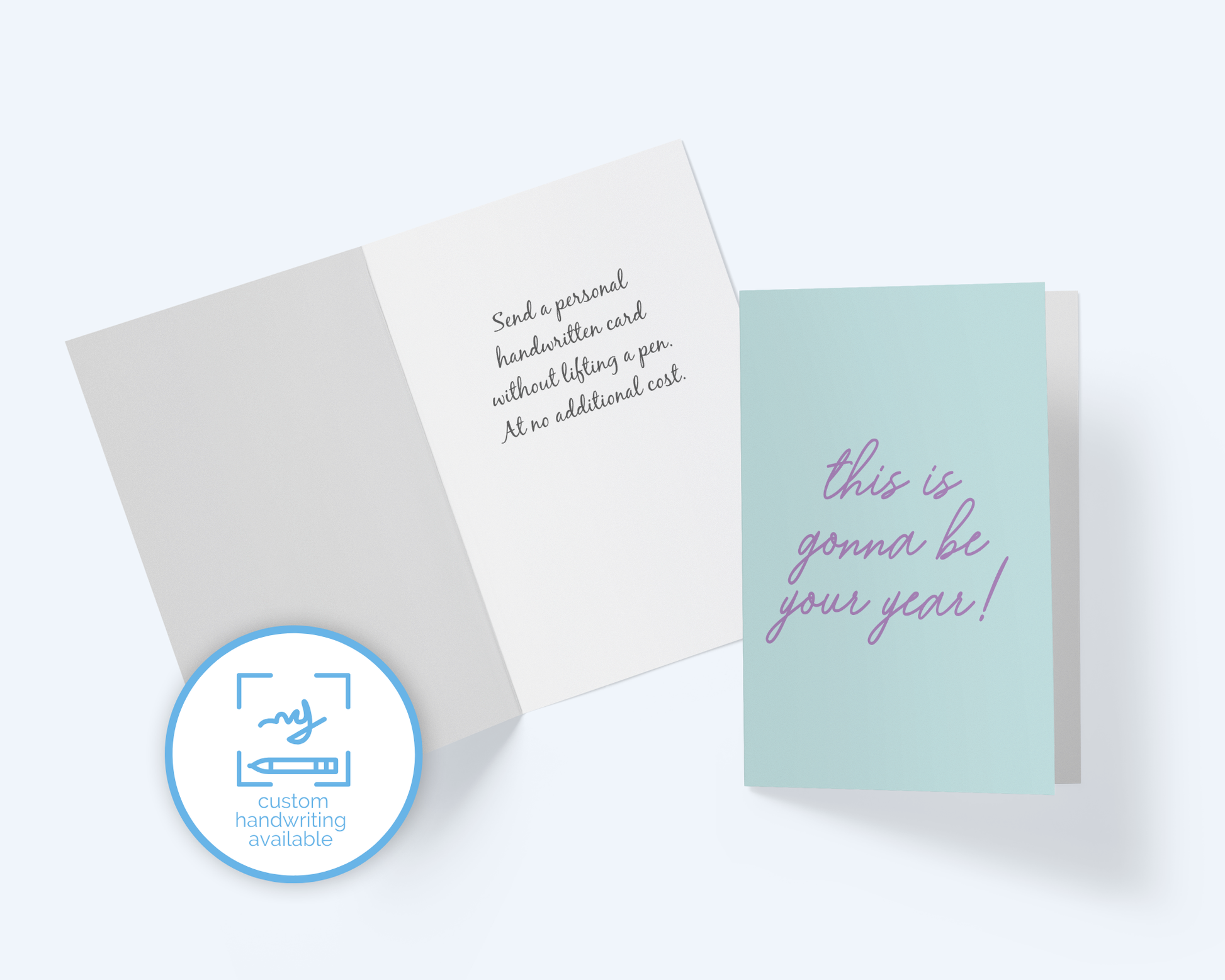 This Is Gonna Be Your Year, Greeting Card.