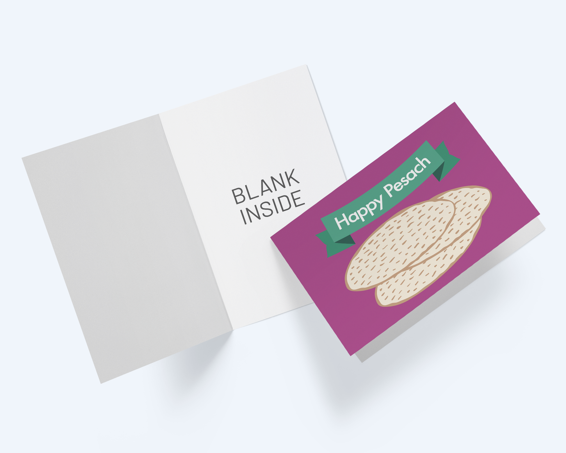Happy Pesach - Happy Passover Greeting Card.