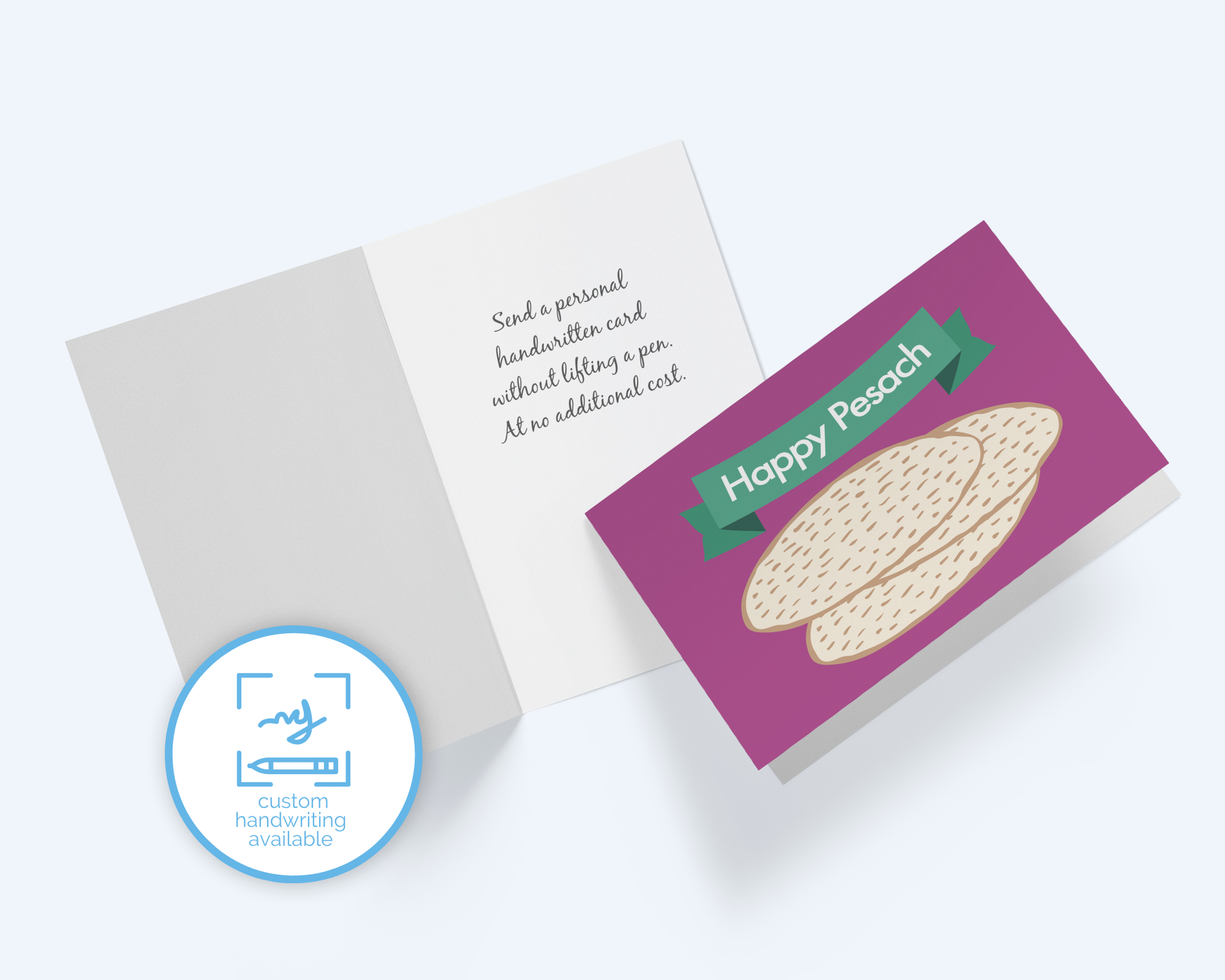 Happy Pesach - Happy Passover Greeting Card.