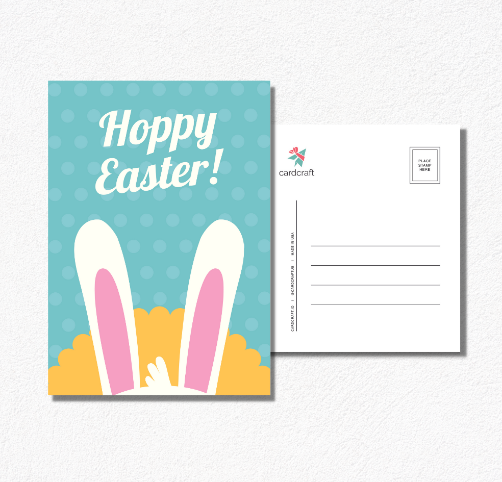 Hoppy Easter Postcard Bundle: Pack Of 5 Or 10 Postcards