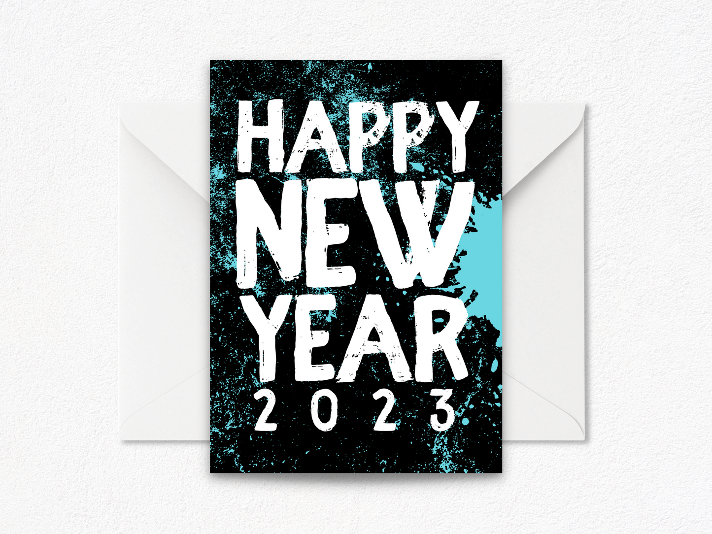 Happy New Year 2023 Greeting Card