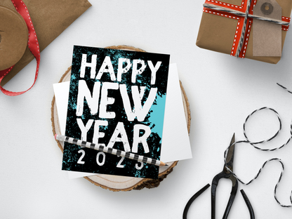 Happy New Year 2023 Greeting Card