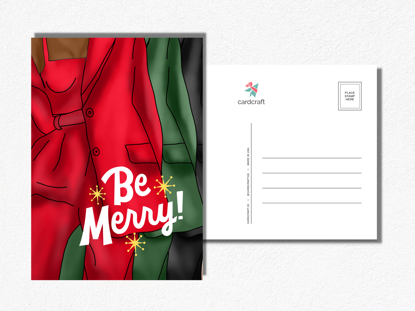 Be Merry! Holiday Season Postcard Pack